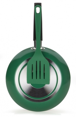 Frigideria Atiaderente Color Pop Verde com Esptulo